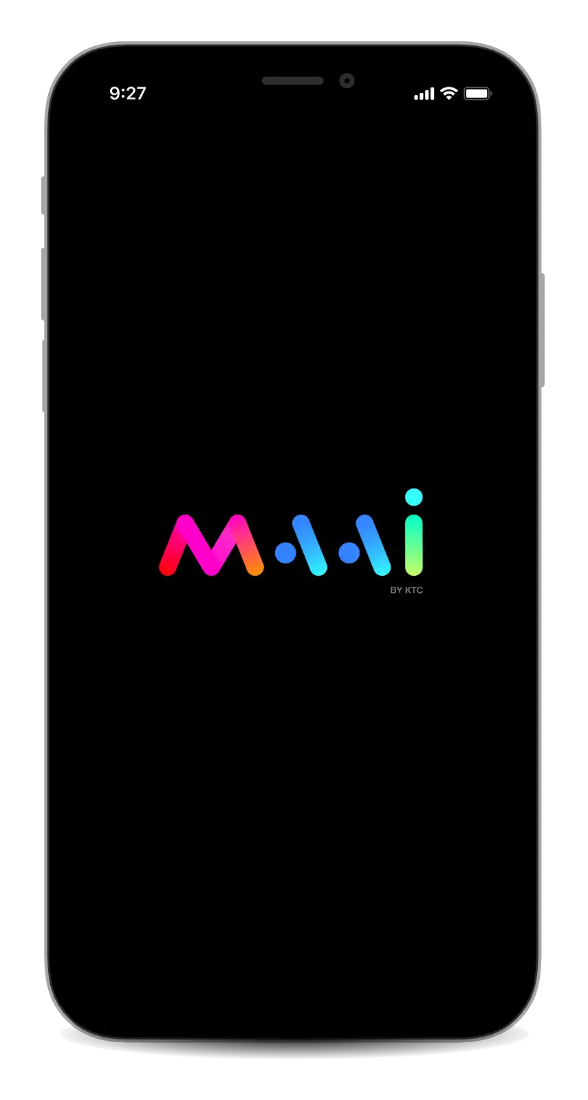 Launch the MAAI BY KTC app