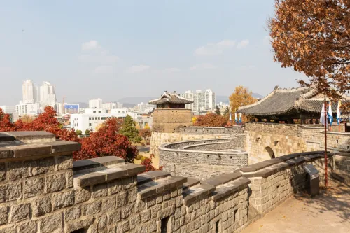 ป้อมฮวาซอง ที่เที่ยวซูวอน ป้อมฮวาซอง ที่เที่ยวซูวอน