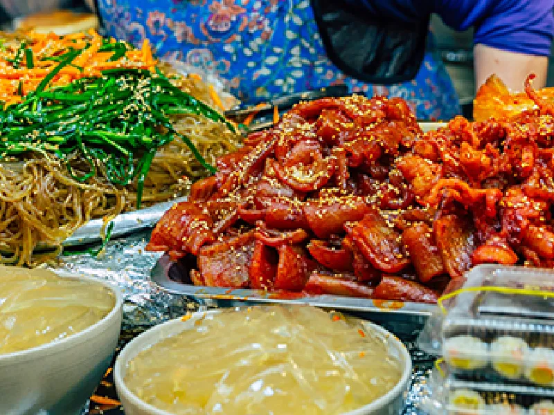 ตลาดเกาหลี