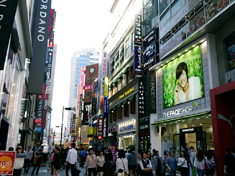 ตลาดเกาหลี