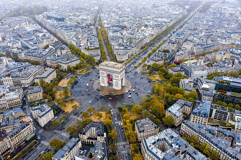 ประตูชัยฝรั่งเศส (Arc de Triomphe)