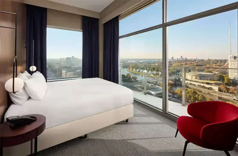 ที่พักกลางเมืองเมลเบิร์น DoubleTree by Hilton Melbourne