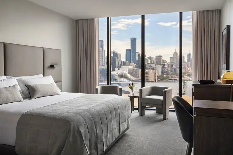 ที่พักกลางเมืองเมลเบิร์น Oakwood Premier Melbourne