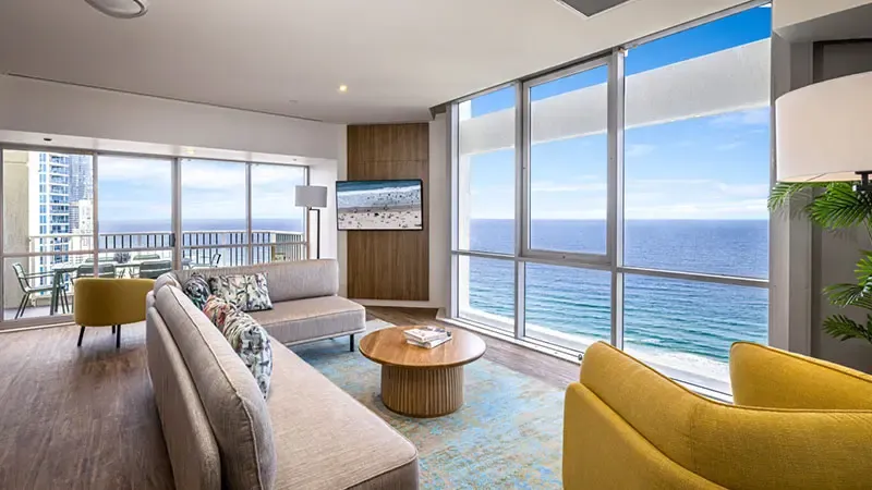 โรงแรมติดทะเลในโกลด์โคสต์ Novotel Surfers Paradise Hotel