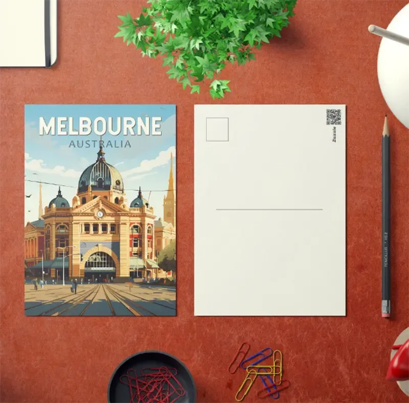 ของฝากจากออสเตรเลีย โปสต์การ์ด