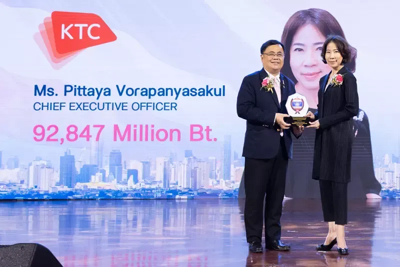 KTC Thailand 's Top Corporate Brand Value 2024 