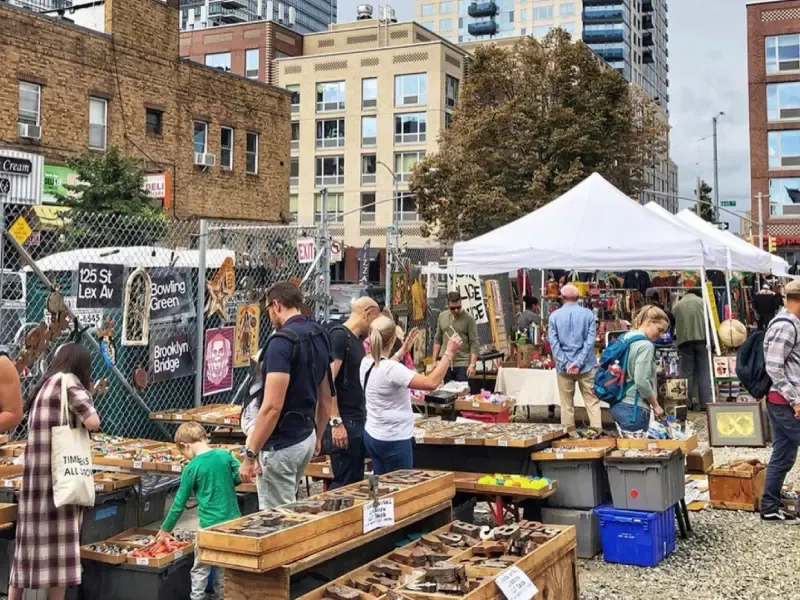 ตลาดนัด Smorgasburg Williamsburg